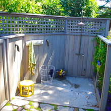 outdoor shower