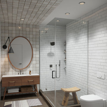 Guest suite bathroom