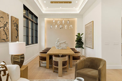Inspiration for a contemporary dining room remodel in San Francisco