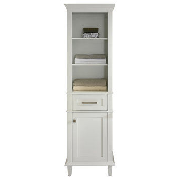 WLF2221 Linen Cabinet, White