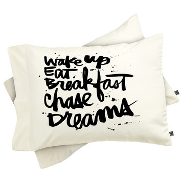 Deny Designs Kal Barteski WAKE UP Pillowcase