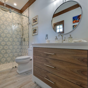 A Transitional Waterfront Kitchen & Bath on Long Island’s North Shore