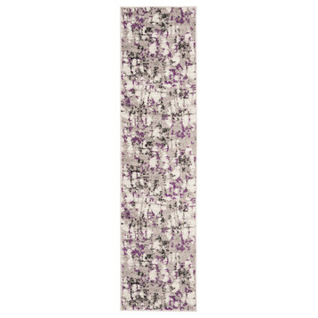 Safavieh Skyler Collection SKY193 Rug, Grey/Purple, 8' X 10'