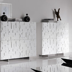 Labyrinth Italian Sideboard 4-Door by Cattelan Italia - $5,350.00 - Buffets And Sideboards