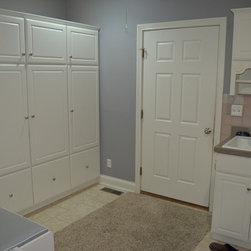 Custom Mud Room - Storage Cabinets