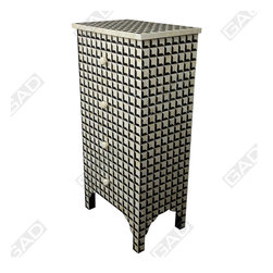 BONE EN HORN 4 DRAWER BED SIDE CABINET - Furniture