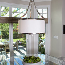 North Shore Chicago Shingle Style Home - Pendant Lighting