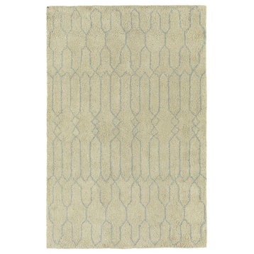 Kaleen Micha Collection Ivory Silver Area Rug 8'x10'
