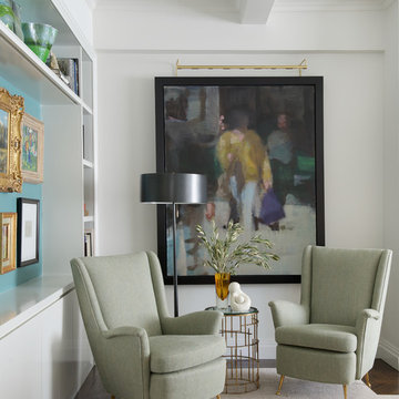 Transitional Living Room