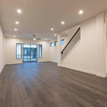 Solid Engineered Hardwood Flooring ADU Construction in El Monte, CA