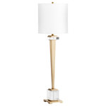 Cyan Design - Statuette 1 Light Table Lamp, Brass - This 1 light Table Lamp from the Statuette collection by Cyan Design will enhance your home with a perfect mix of form and function. The features include a Brass finish applied by experts.