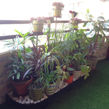 Balcony makeovers @ Vipul Belmonte, Gurgaon