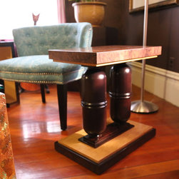 Walnut Burl End Table - Products