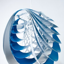 Kinema Pendant - Blue / White - Pendant Lighting