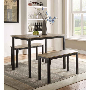 Boltzero Dining Table With 2 Benches