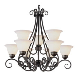 Trans Globe Lighting - Trans Globe Lighting 6399 PW Chandeliers New Century Lighting - Chandeliers