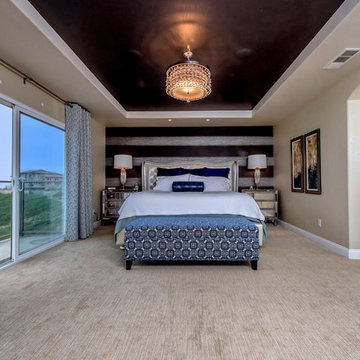 Signal Hill Transitional Glam Bedroom