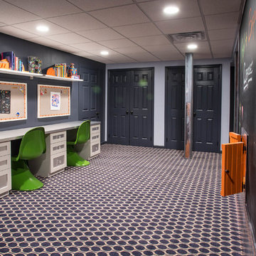 Bold and Creative Kid's Play Room