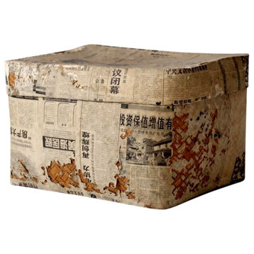 Consigned, Vintage Chinese Storage Basket