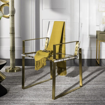 Clear Acrylic Accent Chairs
