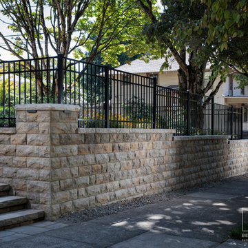 Elegant Retaining Wall