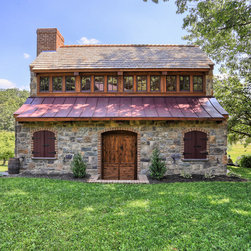 Traditional Rustic Residential Home - Landscaping Stones And Pavers