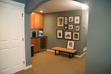 Mid-sized elegant home design photo in Other
