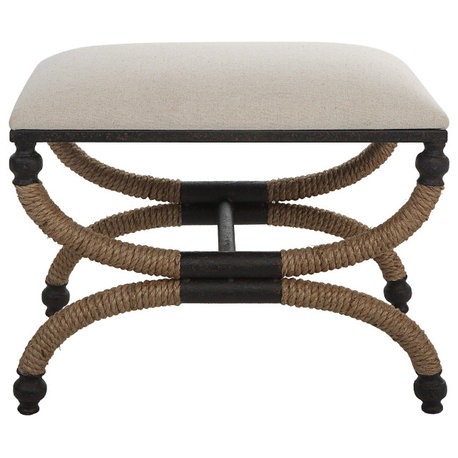 Icaria Upholstered Small Bench