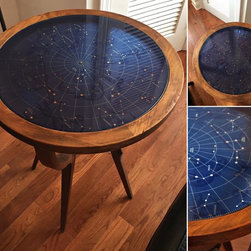 Mid Century Walnut Table - Furniture