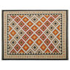 Geometric Anatoliam Kilim 8'x10' 100% Wool Hand Woven Oriental Rug