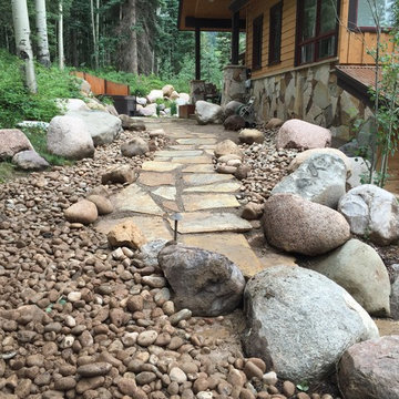 dry creek landscaping