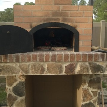 The Lilly Family Wood Fired Pizza Oven in Florida