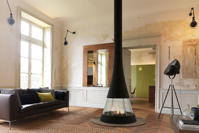 Prise de vue cheminée SEGUIN design JC Bordelet par GARNIER STUDIOS