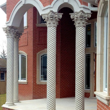 Round Architectural Columns – Custom Fabrication