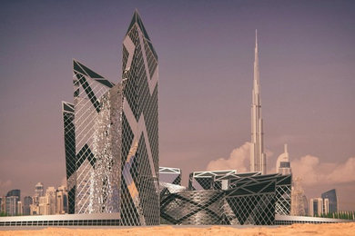 Crystal Towers - Город-небоскреб будущего
