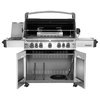 Prestige 665 Natural Gas Grill On Cart with Infrared Rotisse