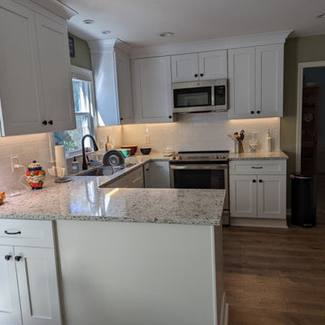 Kitchen, Laundry & Powder Room Renovation in Charlotte NC