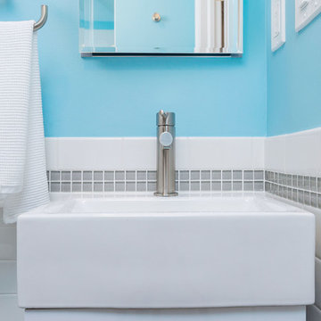West Philadelphia: Spacious Finished Basement Remodel with Full Bath
