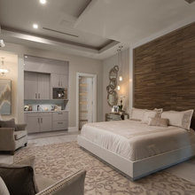 master bedroom accent wall idea