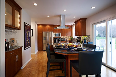 Inspiration for a transitional kitchen remodel in Philadelphia