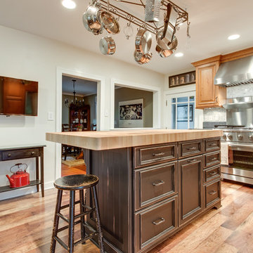 Rustic Traditional Kitchen Remodel Middletown MD by Reico Kitchen & Bath