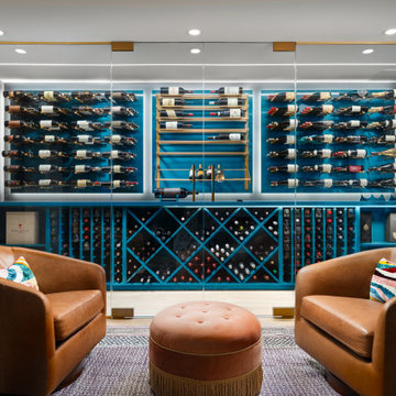 Custom Glass Enclosed Wine Cellar in Wilmette, IL