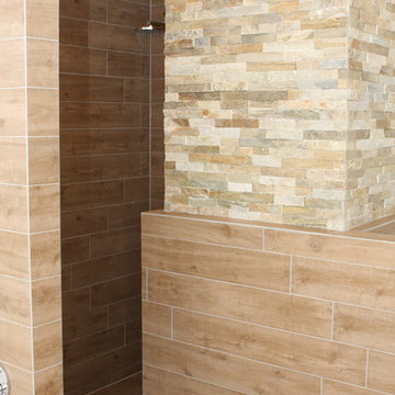 Wellnessdusche mit Riemchen