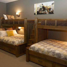 basement guest room