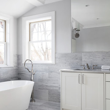 Master Bath Soaking Bathtub | Riverside, Greenwich New Residence