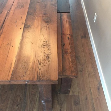 Lake Cabin Dining Table & Benches