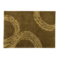 Mat The Basics - Mat The Basics Pamplona Olive Green Rug - Rugs