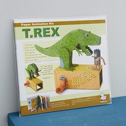 t-rex paper animation kit - Children's Toys & Games