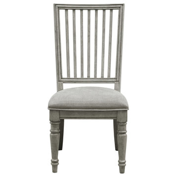 Bellevue HMIF43816 Lugdunensis 20"W Polyester Side Chair - Heritage Taupe