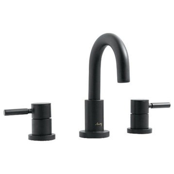 Avanity FWS1501 Positano 1.2 GPM Widespread Bathroom Faucet - Matte Black